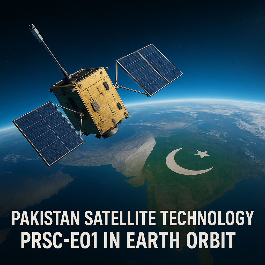 PRSC‑EO1 Satellite Pakistan Launch in Space