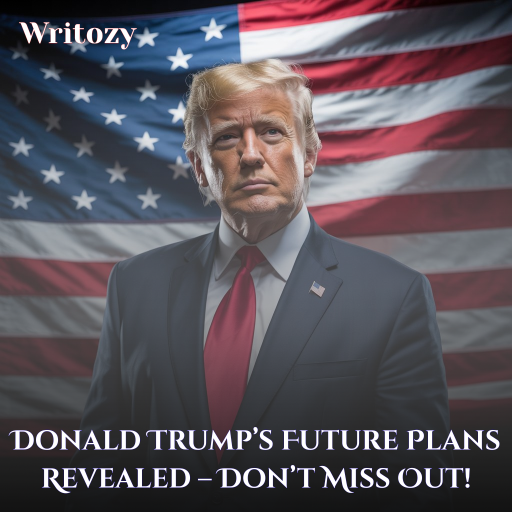 A premium digital image of U.S. President Donald Trump, symbolizing leadership, determination, and influence in American politics.